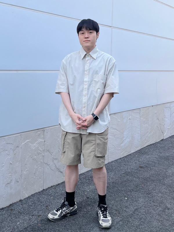 【YOURNUS】Winners Check Half Shirt Carhartt WIP - L/S Hadley Shirt - Jura | Hardpressed Print