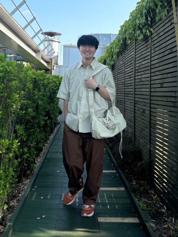 OVERSIZED CHECKED HALF SLEEVE SHIRT | UNIQLO CA