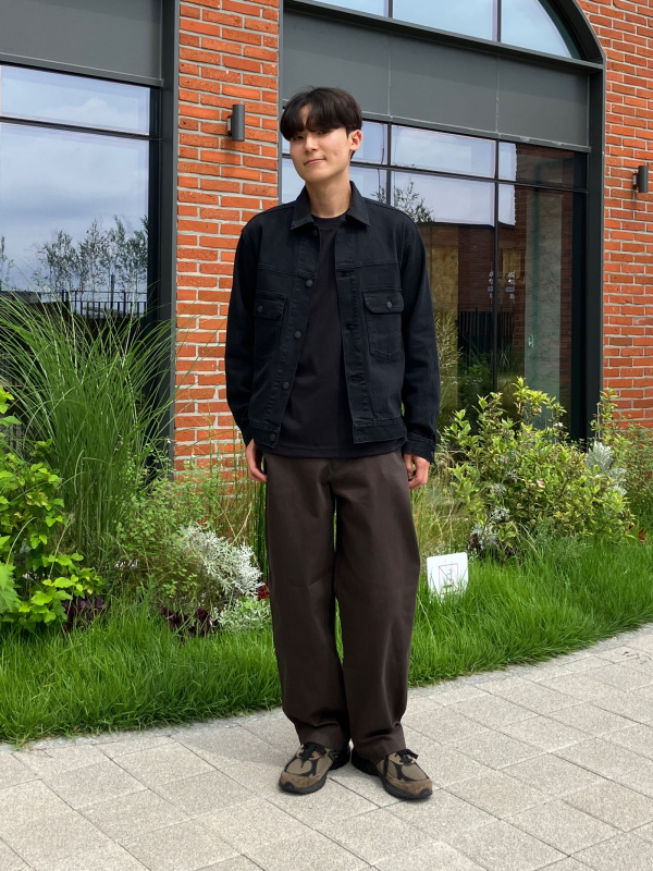 CHECK STYLING IDEAS FOR AIRISM COTTON T SHIRT DENIM TRUCKER JACKET UNIQLO VN
