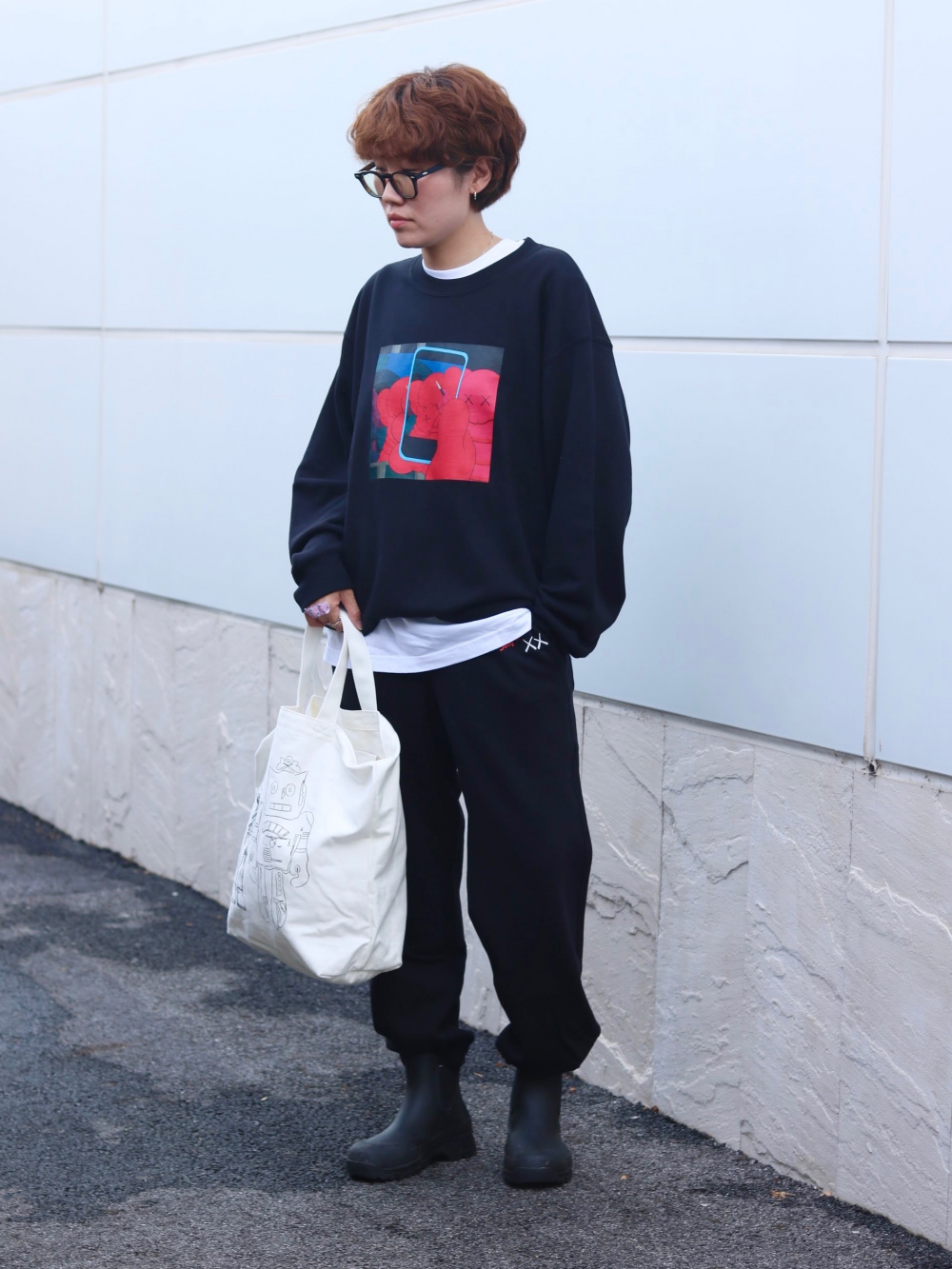 Check styling ideas for「KAWS + WARHOL TOTE BAG、KAWS +