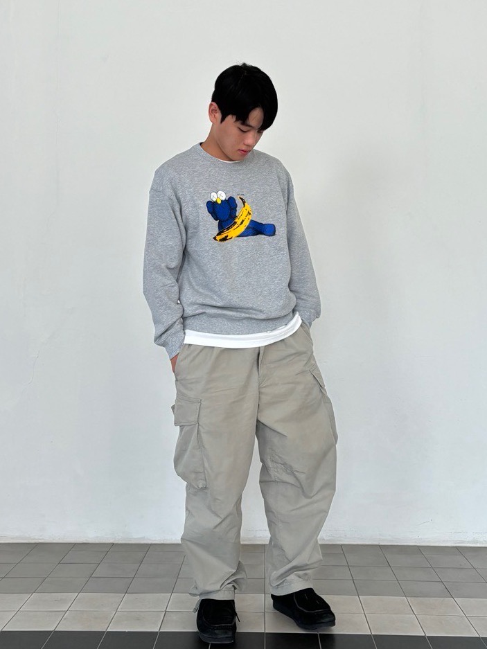 【U LAN】Uni Shirring Wide Cargo Pants Wide Cargo Pants | UNIQLO US