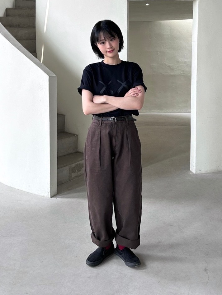 ㊄*。様 everyone milano rib knit pants bk Check styling ideas for「WASHABLE MILANO RIBBED CREW NECK SWEATER