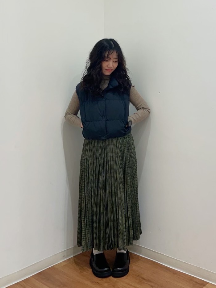 Check Styling Ideas Forpleated Long Skirt Uniqlo In