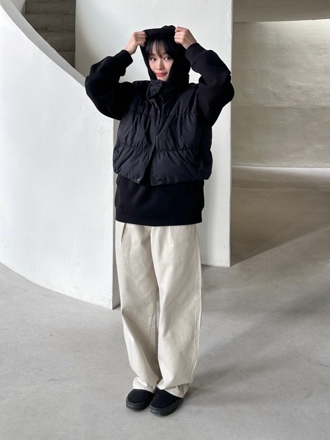 Check styling ideas for「WASHABLE MILANO RIBBED CREW NECK SWEATER