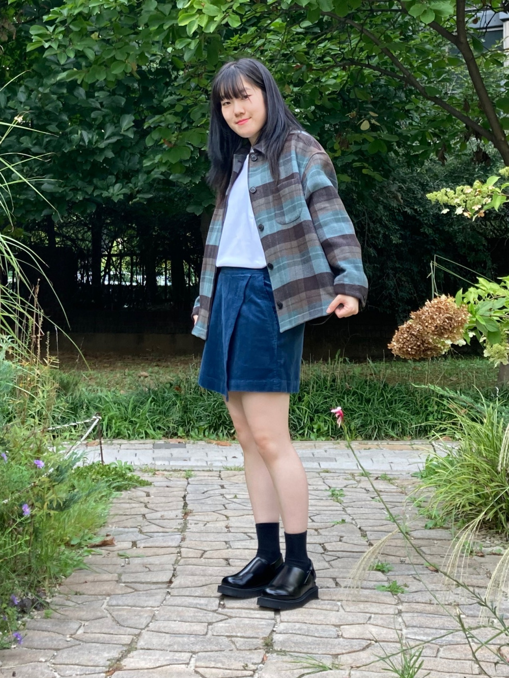 Check styling ideas for「Corduroy Skort」| UNIQLO IN
