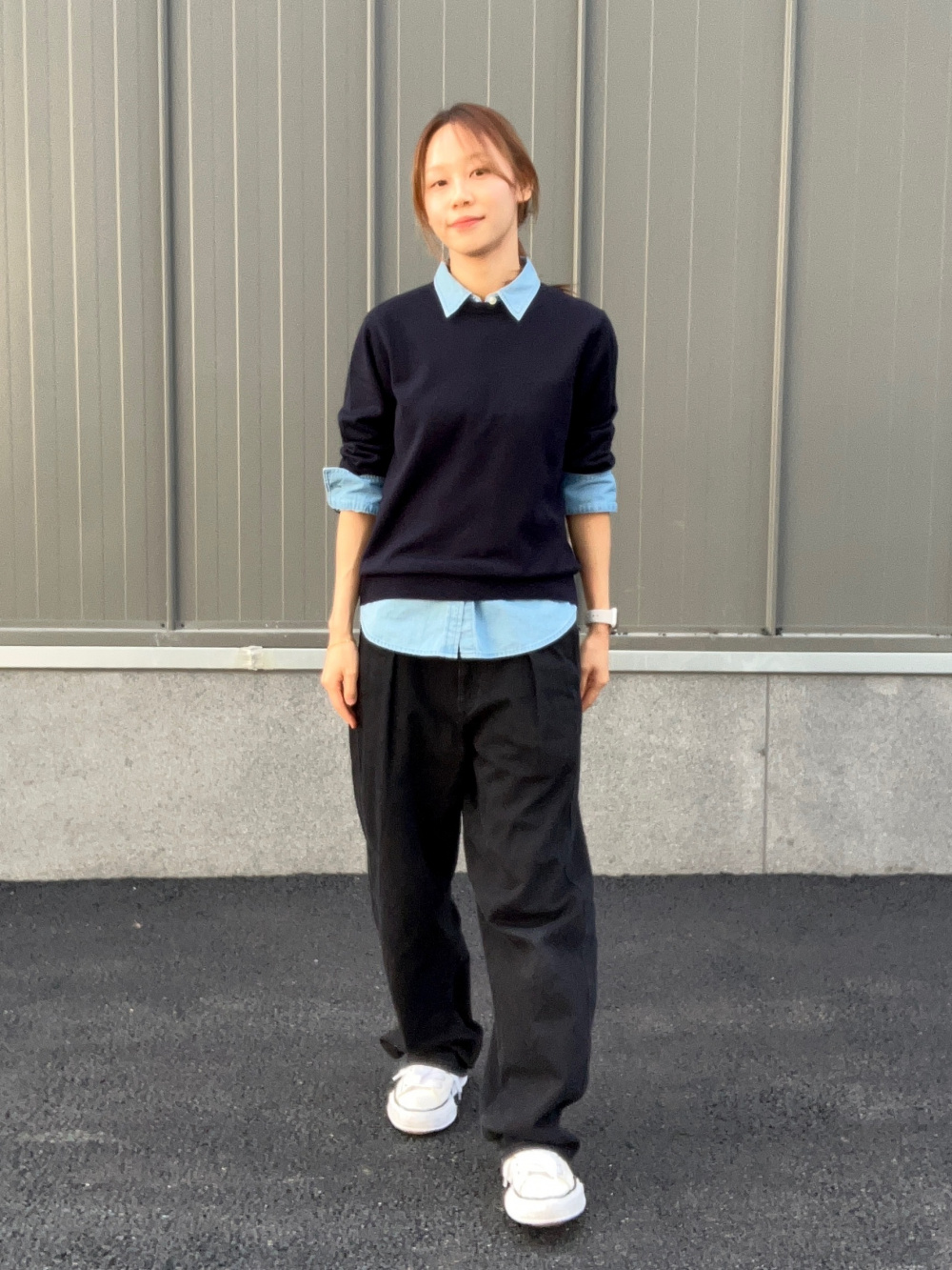 Check styling ideas for「WASHABLE MILANO RIBBED CREW NECK SWEATER