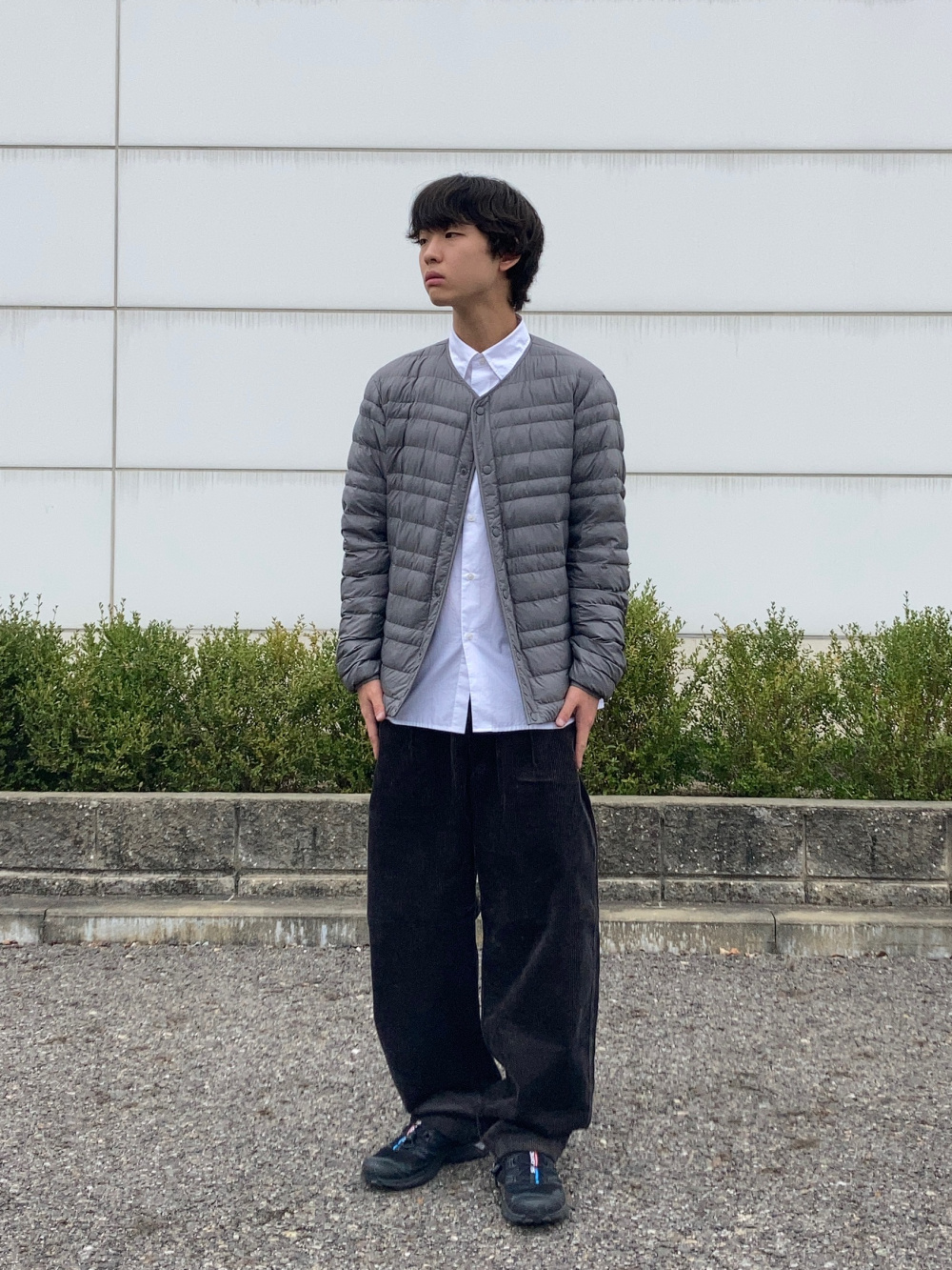 Check styling ideas for「BROADCLOTH OVERSIZED SHIRT REGULAR COLLAR