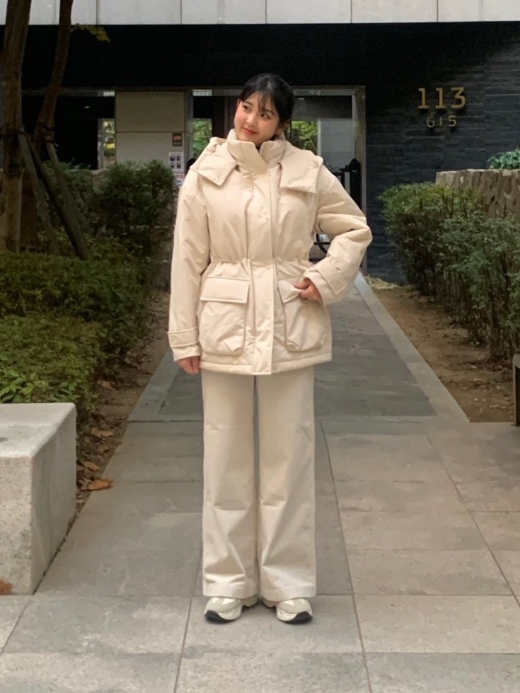 [본못] 코듀로이 엘라스틱 웨이스트 팬츠 네이비 AW24-TRCO-NVY