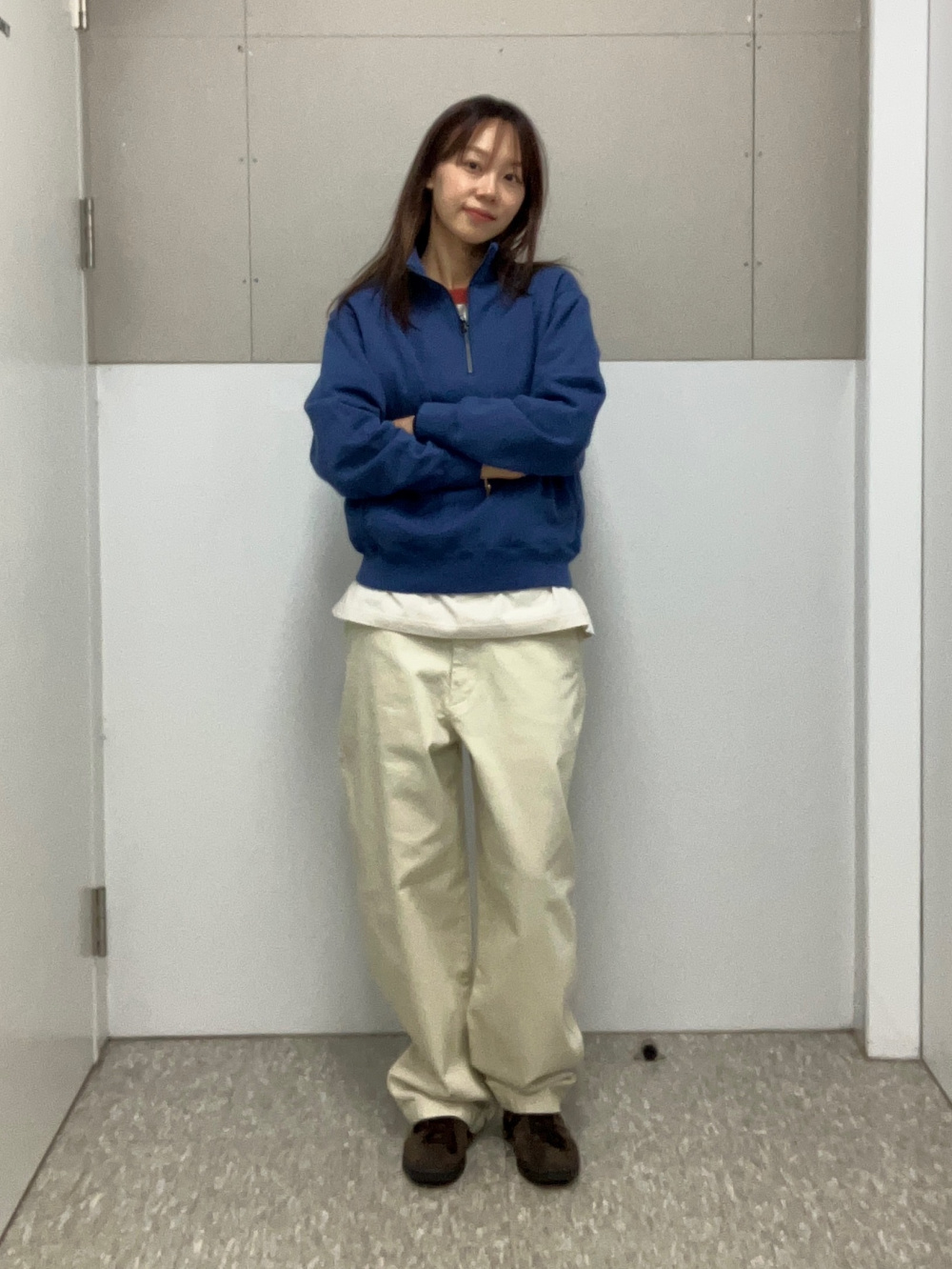 ふぅページ Check styling ideas for「HALF-ZIP SWEATSHIRT、PEANUTS UT」| UNIQLO CA
