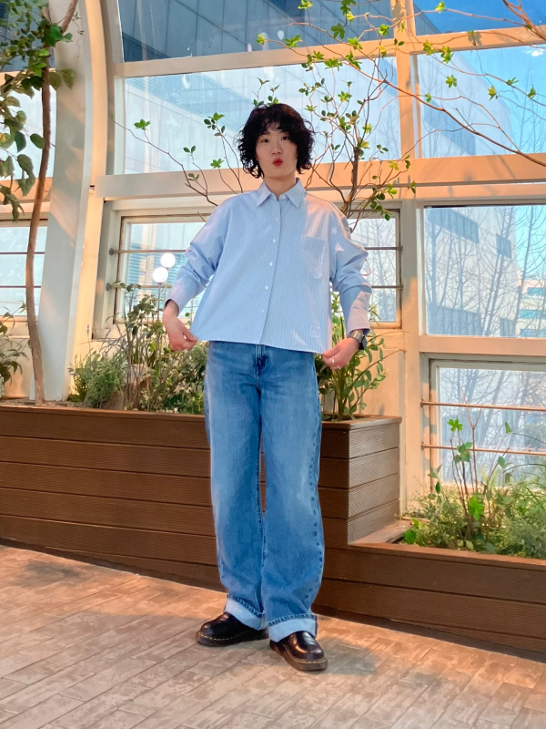 WOMEN'S OXFORD BOXY SHIRT LONG SLEEVE | UNIQLO CA