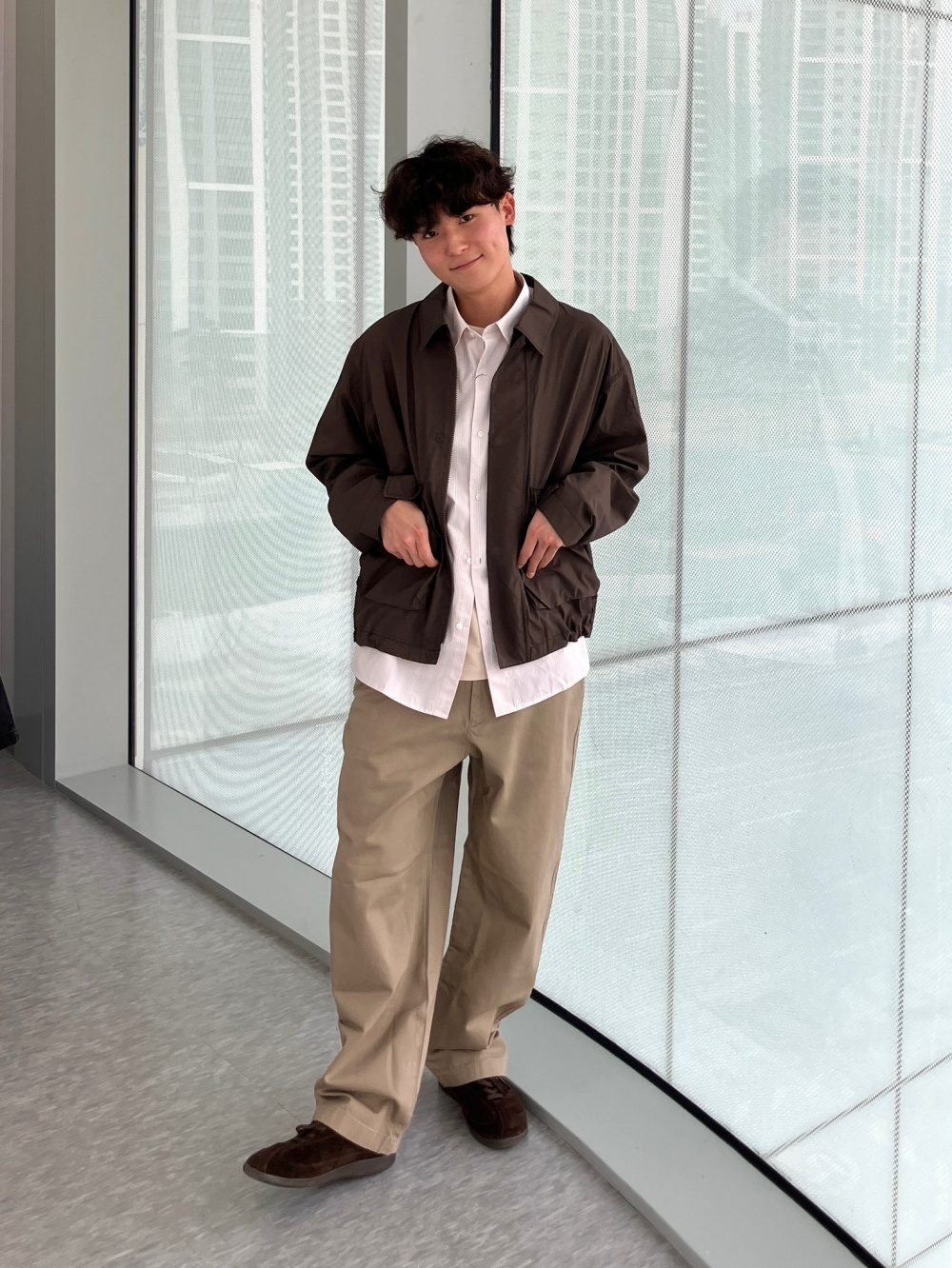 ✧︎*ページ ユニクロ公式 | デニムシャツ（ボタンダウンカラー・長袖）