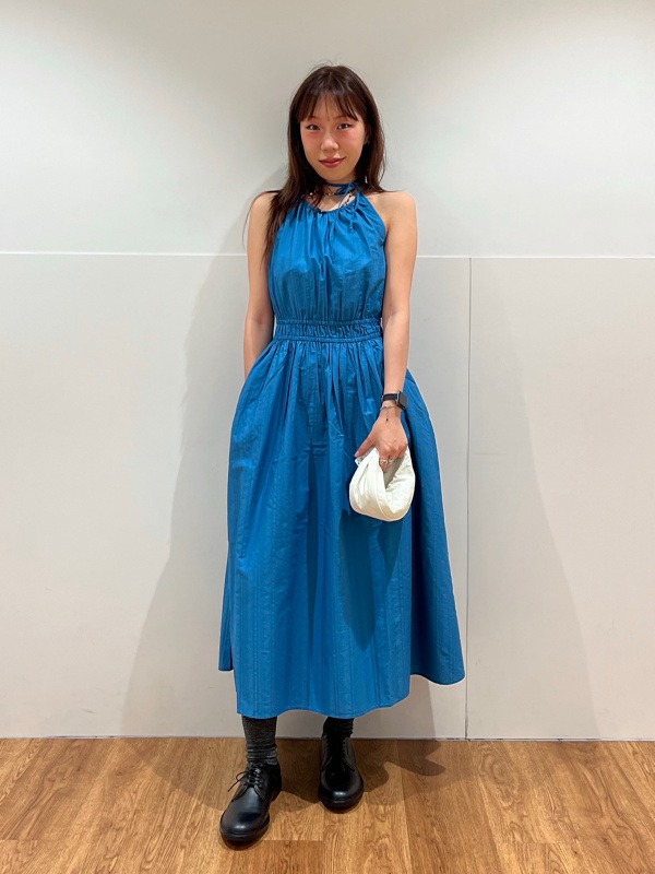 Halter Neck Dress | Sleeveless(Women's) outfit ideas| UNIQLO CA