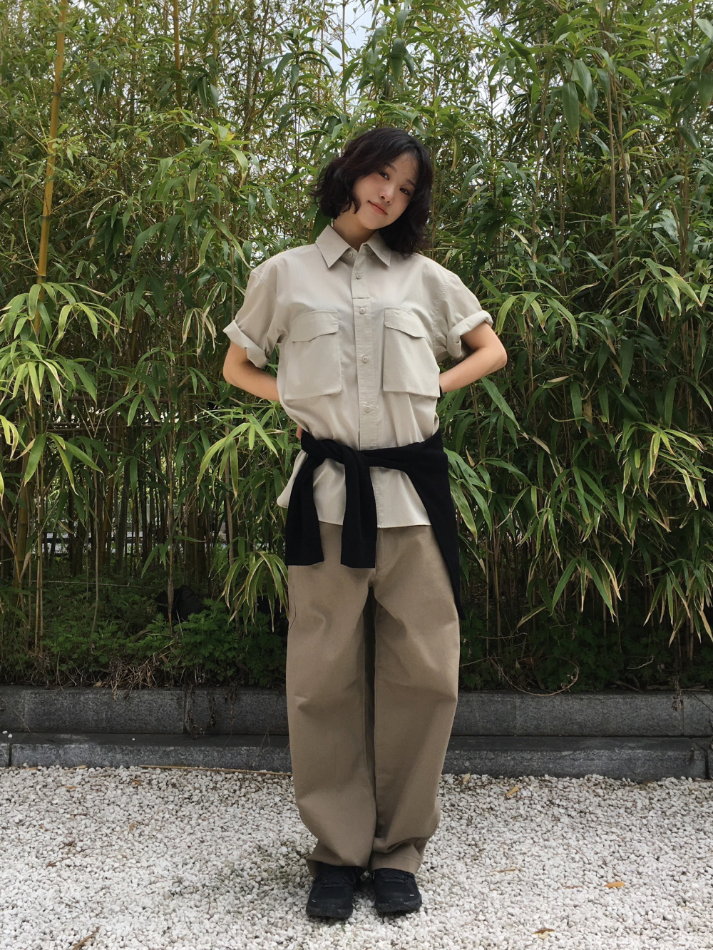 Check styling ideas for「HALF-ZIP SWEATSHIRT、PEANUTS UT」| UNIQLO CA