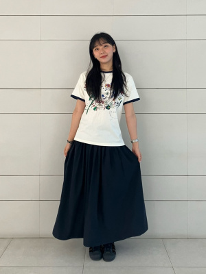 Women's VOLUME GATHER SKIRT | UNIQLO CA