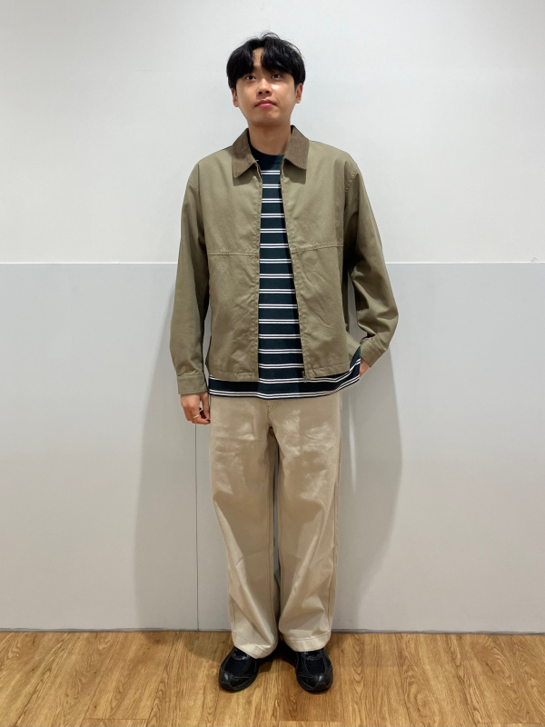 ジャケット・アウター RIB DOCKING SHORT JACKET RIB DOCKING SHORT JACKET (col.GRY / BEG / PNK) ー8.26(Tue