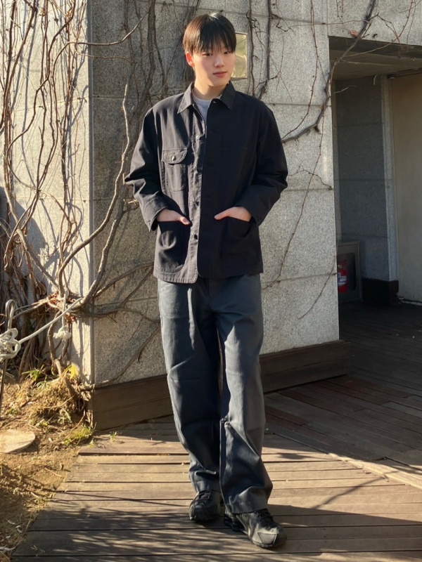 An outfit using Utility Jacket｜UNIQLO SG