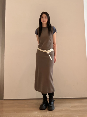 Women's 3D Cotton Knit Dress | UNIQLO US