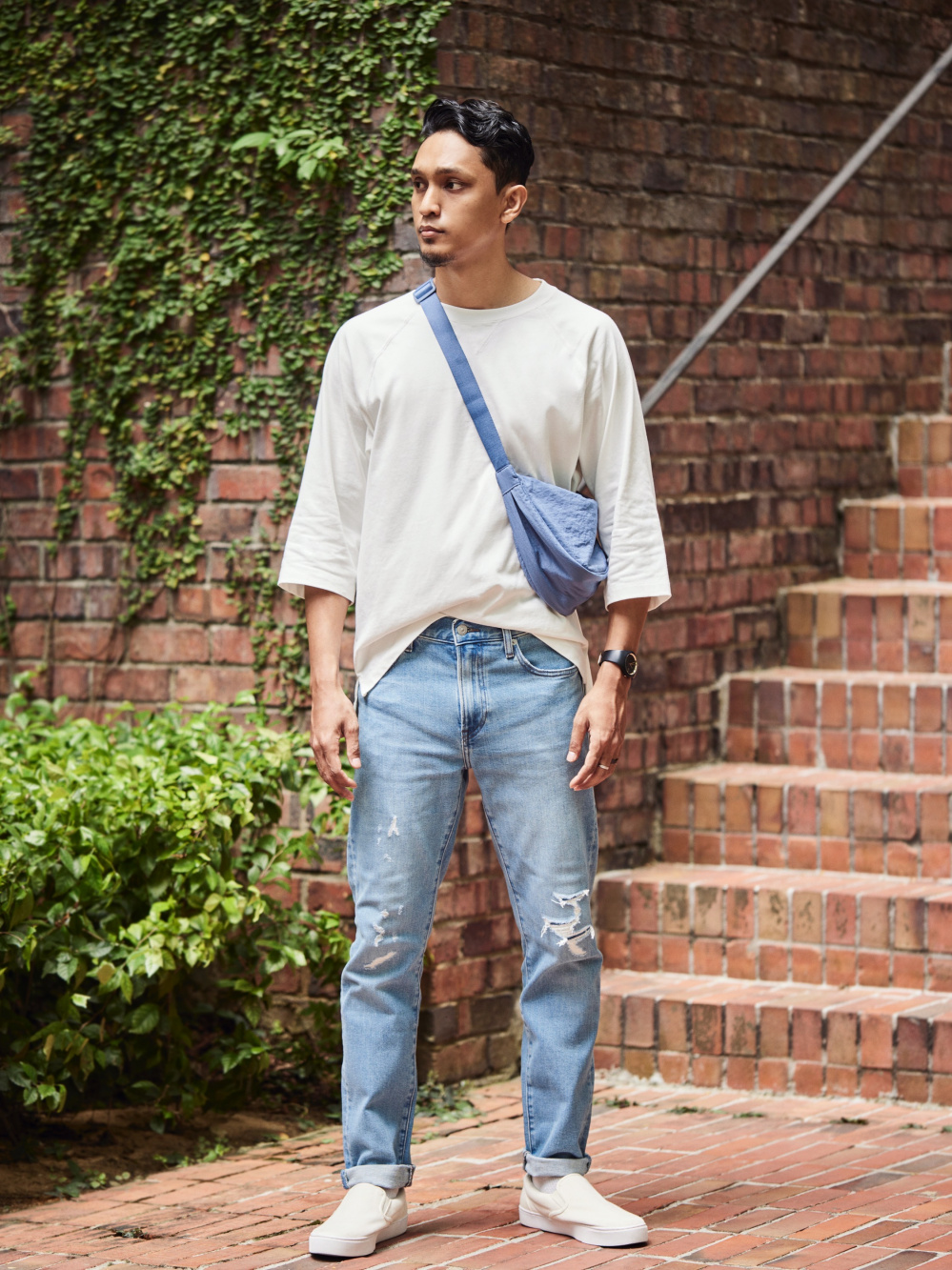 Uniqlo slim outlet tapered jeans