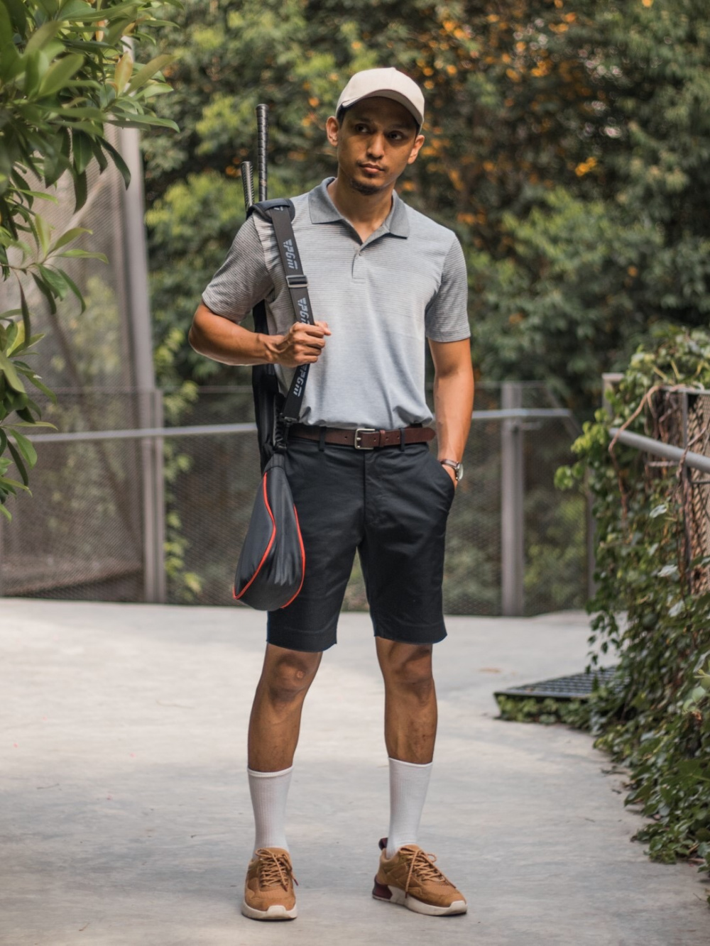 Polo with shorts clearance outfit