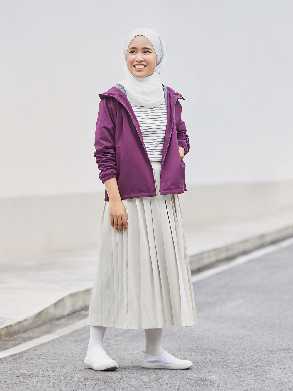rurumu asymmetry 2way collage skirt 紫 rurumu asymmetry 2way collage skirt 紫