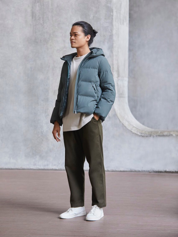 Uniqlo seamless 2024 down parka women