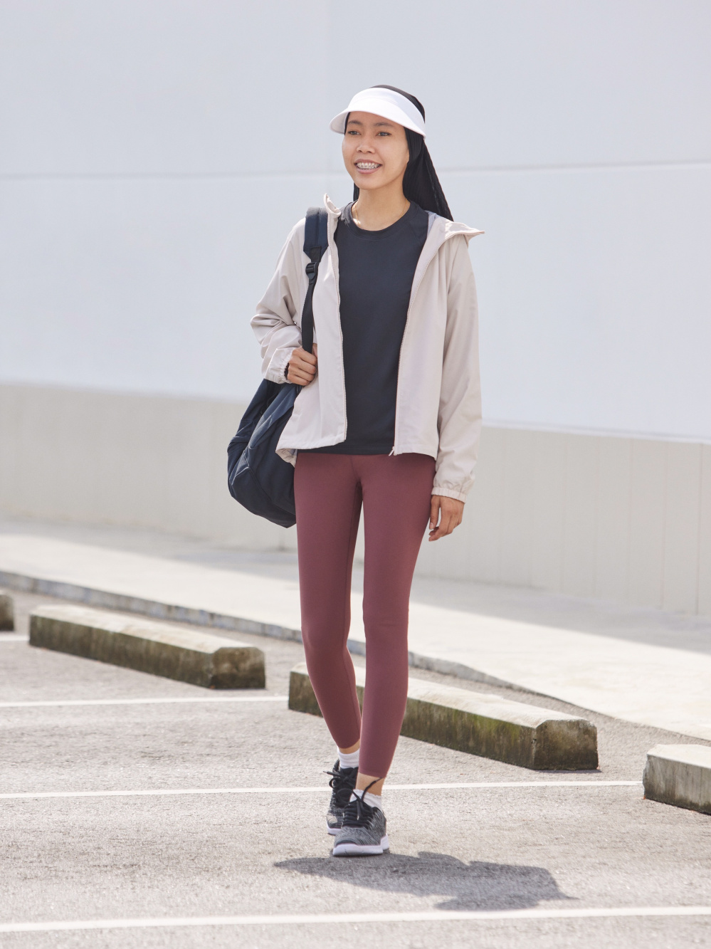 Check styling ideas for「AIRISM SEAMLESS BOAT NECK LONG T-SHIRT