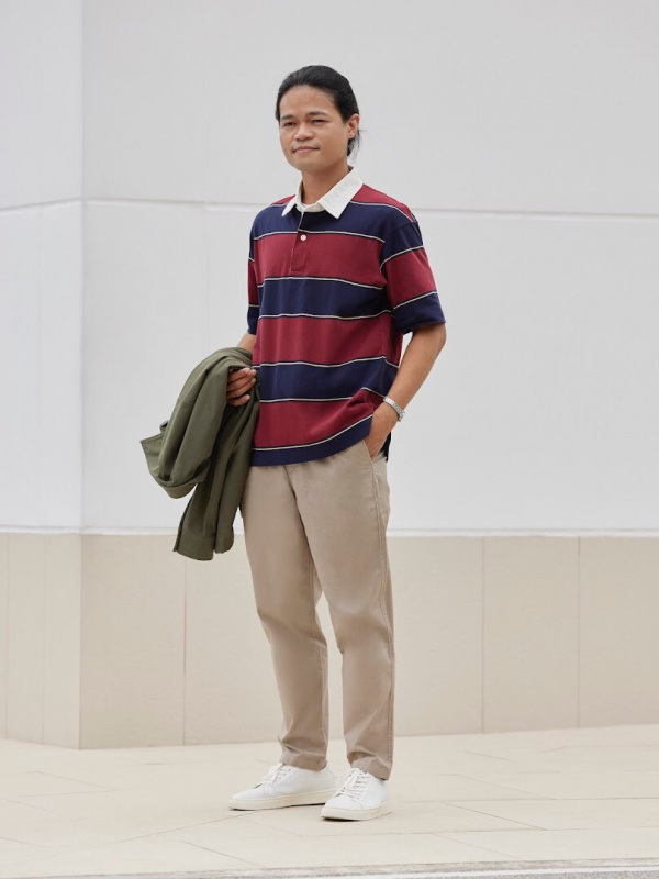 UNIQLO COTTON RELAXED ANKLE PANTS