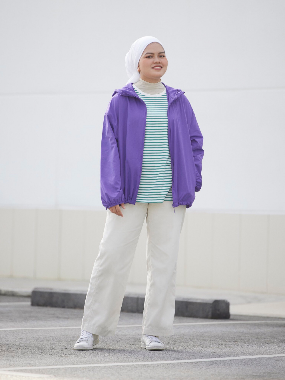 Check styling ideas for「Cotton Baggy Pants、Mini Shoulder Bag」| UNIQLO PH