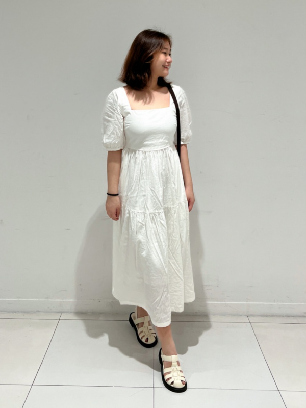 White dress outlet uniqlo