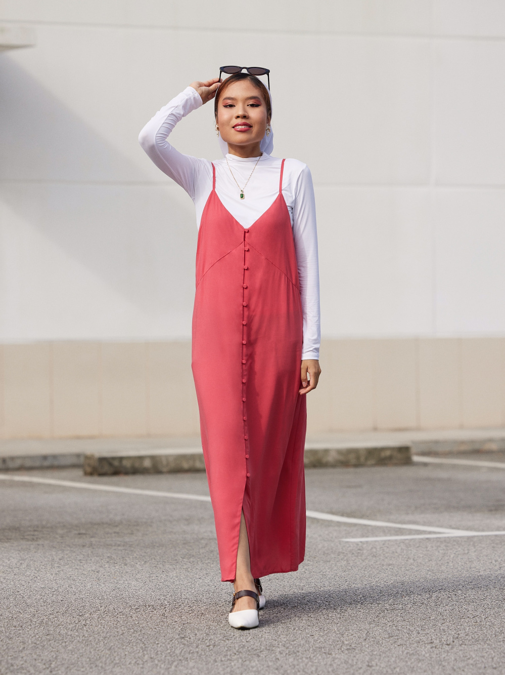 Check styling ideas for「IDLF Cotton Silk Oversized Long Sleeve