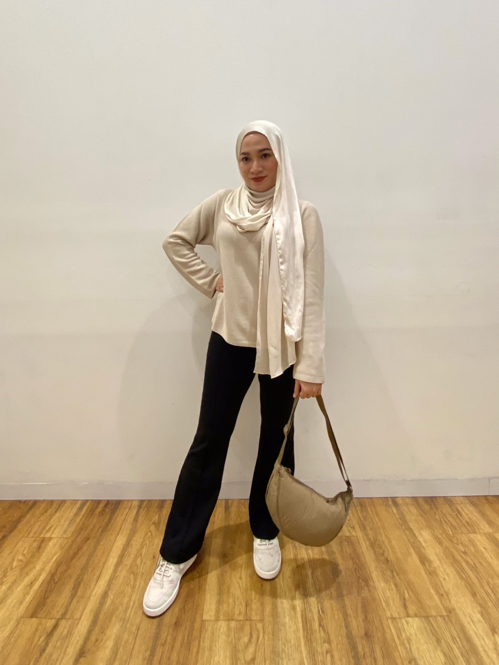 Cek Ide Styling Untukairism Dalaman Hijab Uniqlo Id