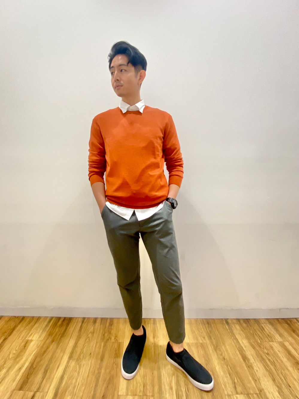 Check styling ideas for「Smart Ankle Pants (Ultra Stretch) (Regular Length:  65.5-71.5cm)」