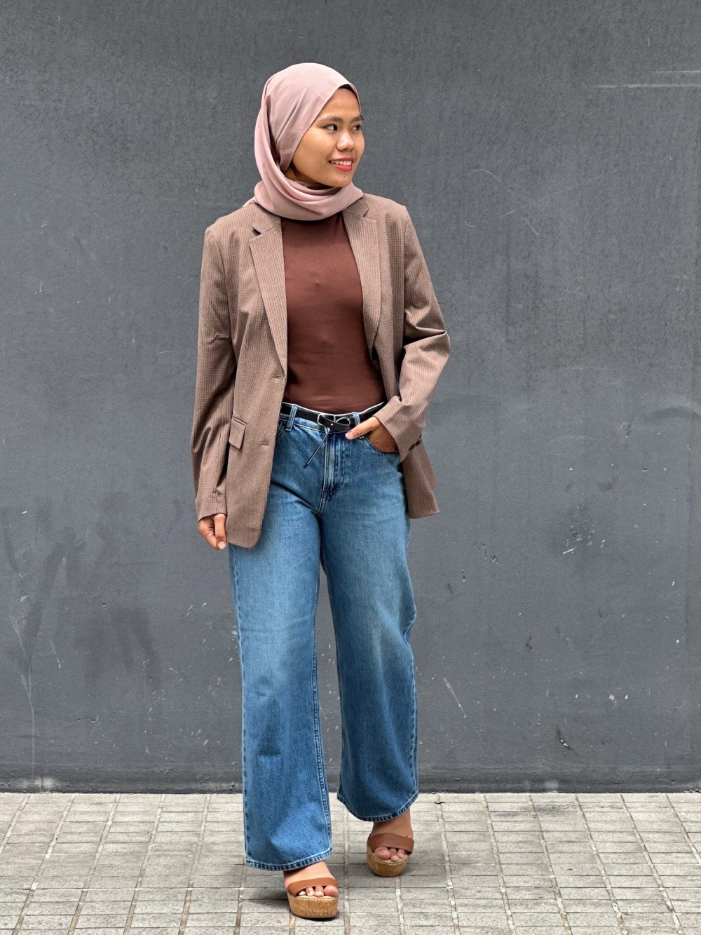 Hijab jeans 2024 fashion style