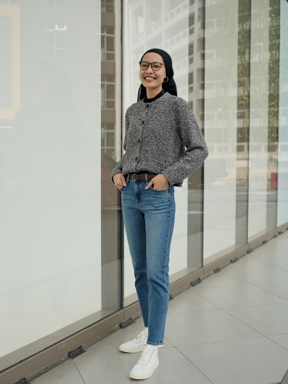 Uniqlo women's linen blend blazer - Clothes for sale in Johor Bahru, Johor