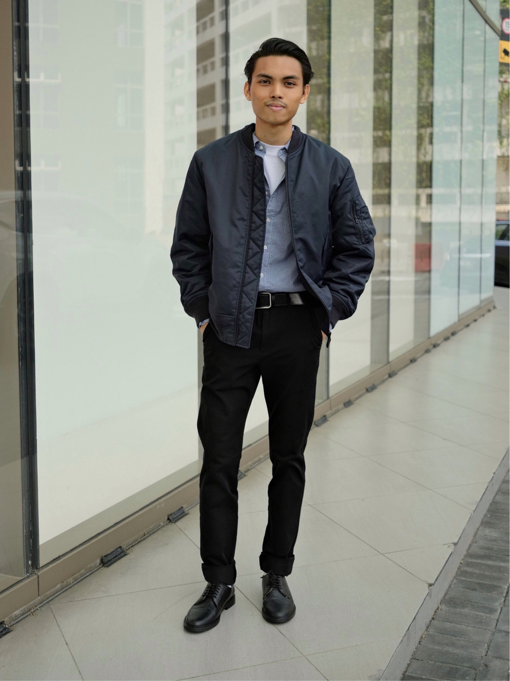 Check styling ideas for MA 1 Blouson UNIQLO PH