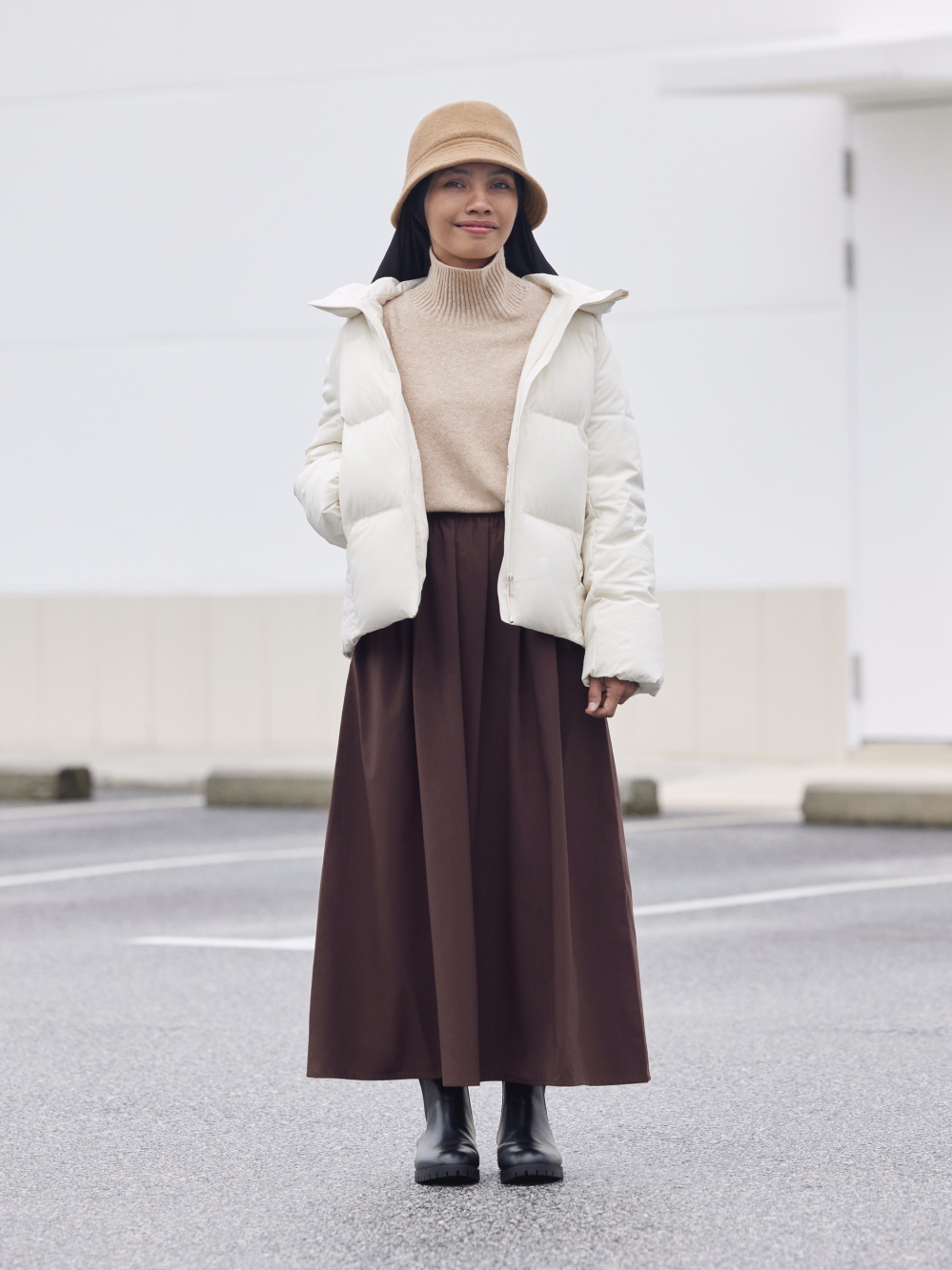 Jumper 2024 skirt uniqlo