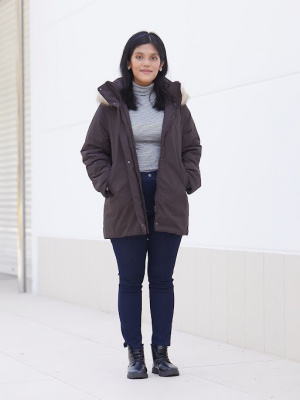 Women's Hybrid Down Coat | UNIQLO SG