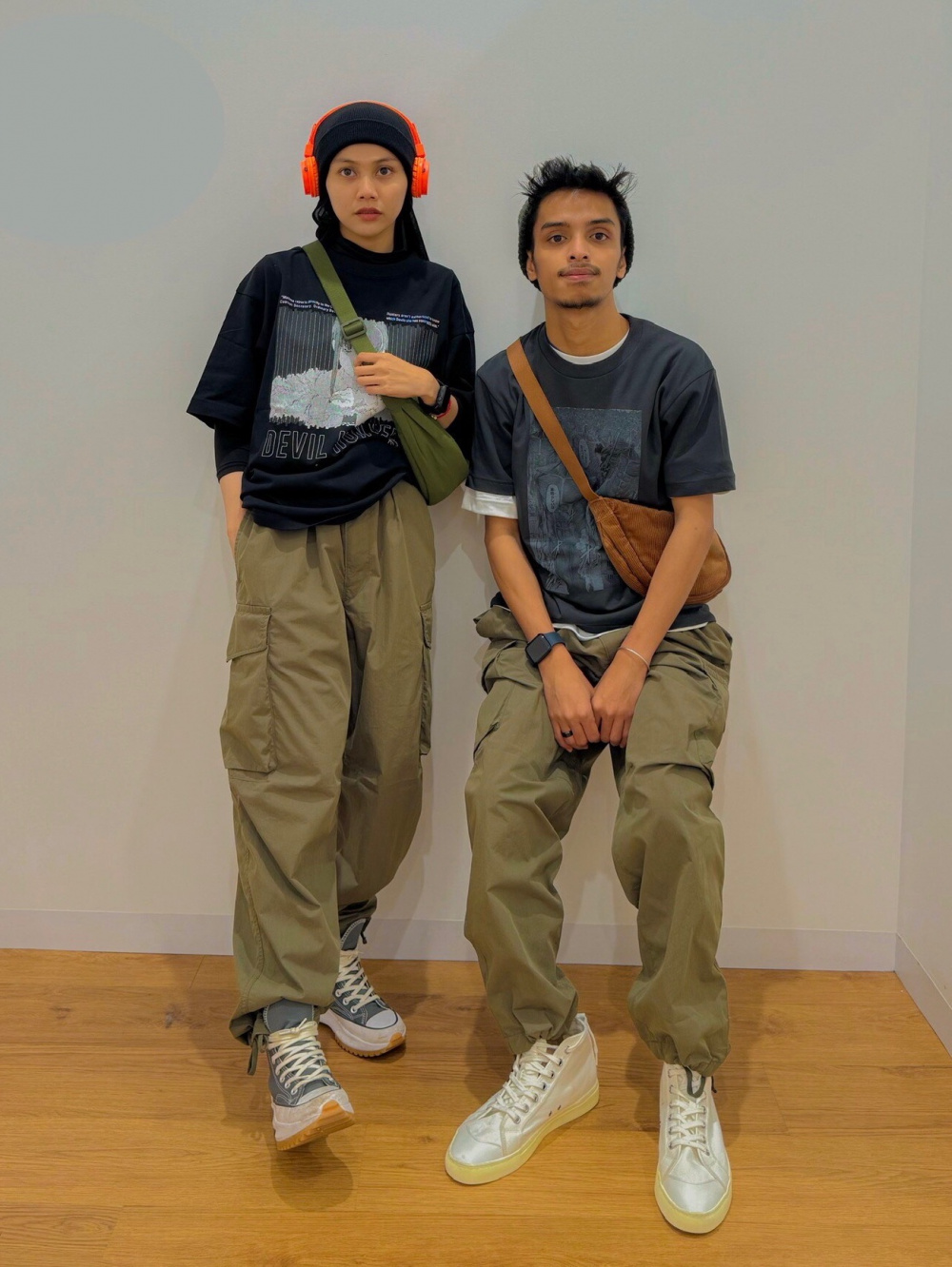 Check styling ideas for「KAWS Long Sleeve Sweatshirt、Washed Jersey Jogger  Pants」