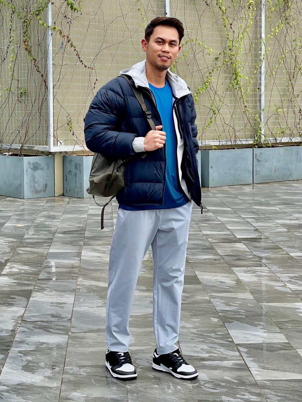Check styling ideas for「Ultra Stretch DRY-EX Tapered Pants、UV