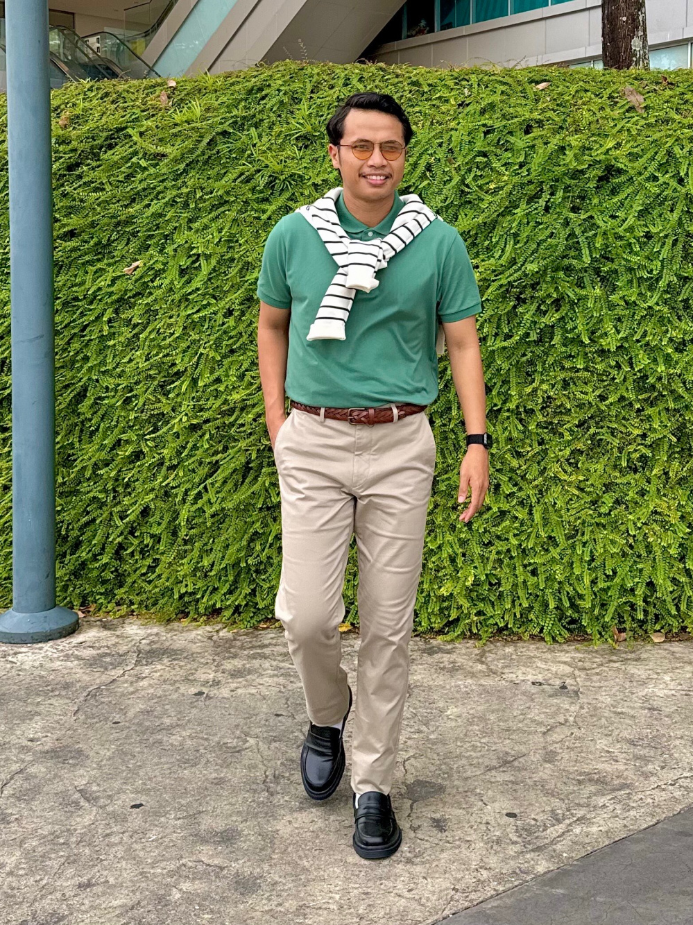 cek-ide-styling-untuk-kemeja-luaran-jersey-lengan-panjang-celana-chino