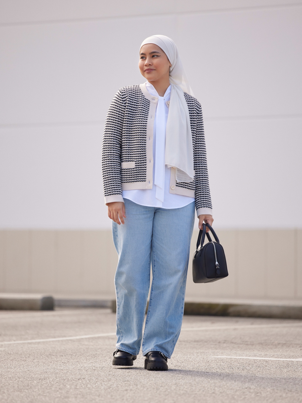 Hijab jeans cheap outfit