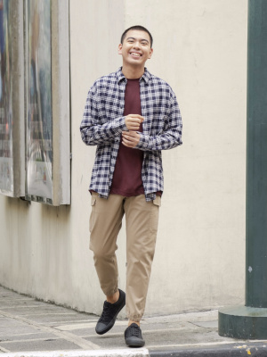 ユニクロ公式 | フランネルチェックシャツ（長袖）