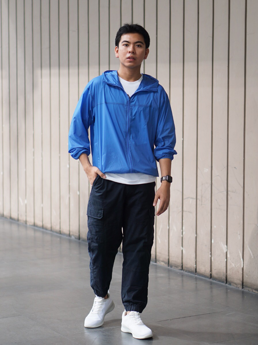 Check styling ideas for「Oversized 3/4 Sleeve TShirt、Cargo Jogger Pants