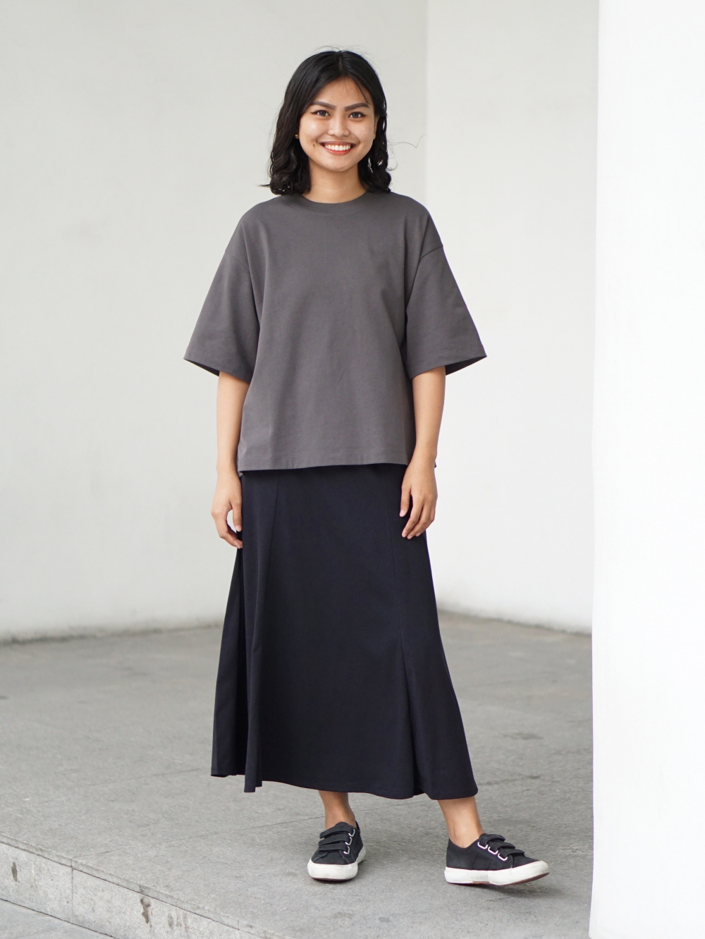 Uniqlo oversized outlet shirt womens