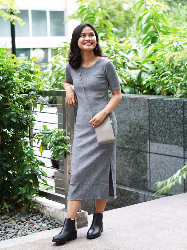 Uniqlo shop maxi dress