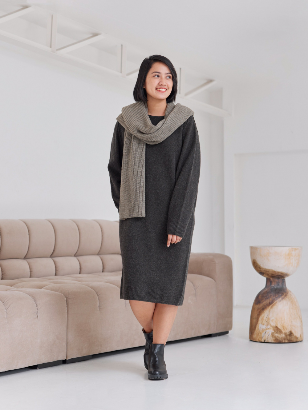 Sweater hotsell dress uniqlo