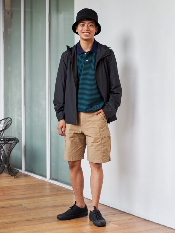 Uniqlo long sale shorts