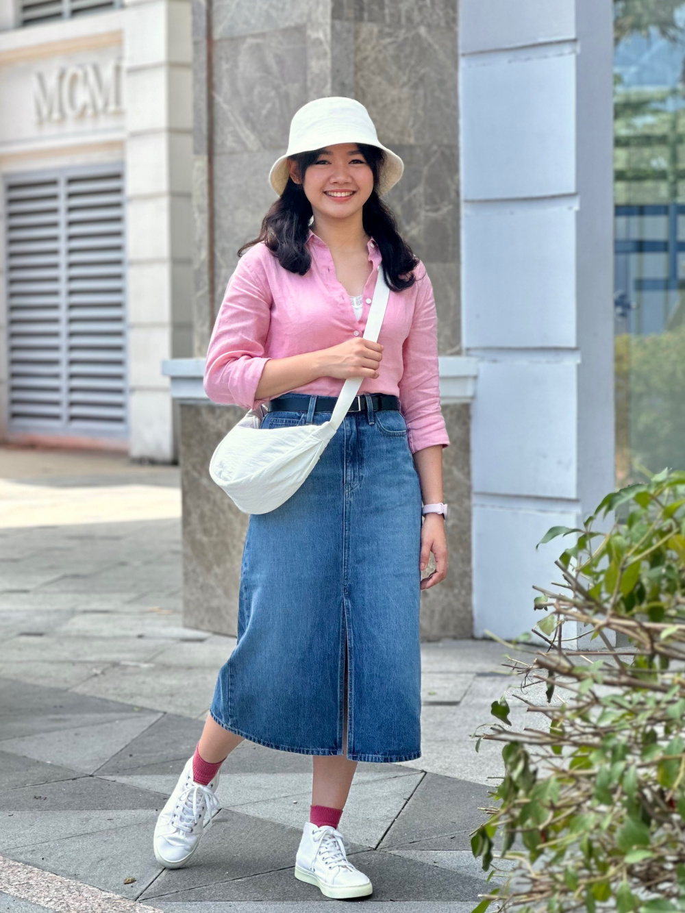 Denim skirt outfit zelda hotsell