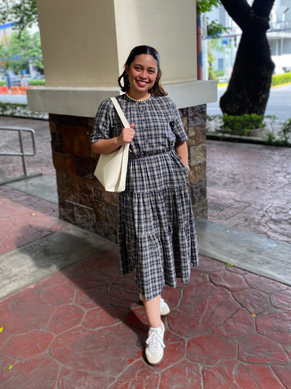 CHECK STYLING IDEAS FOR FAUX LEATHER SQUARE SHOULDER BAG SOFT LAWN SHORT SLEEVE DRESS UNIQLO PH