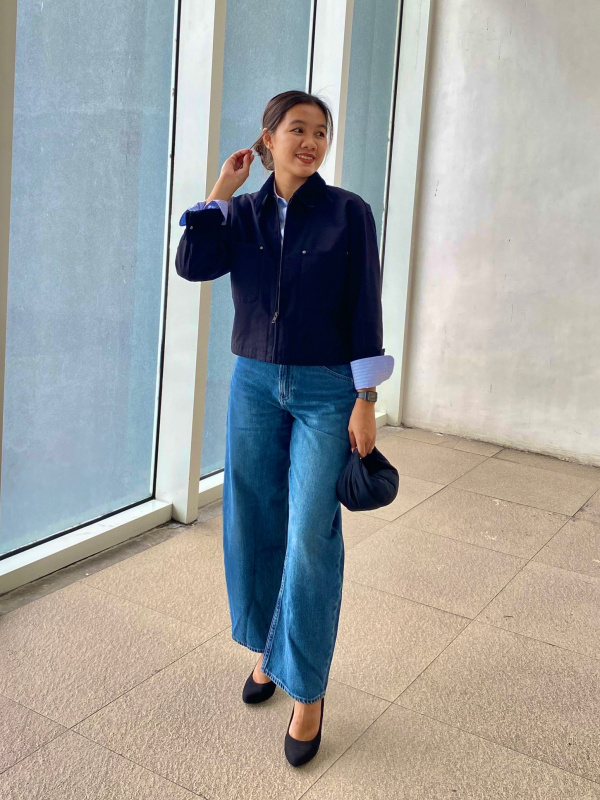 WOMEN'S BAGGY CURVE JEANS | UNIQLO PH
